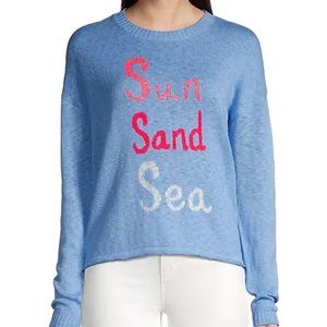 NWOT Lilly Pulitzer Pippy Cotton-Blend Intarsia Sweater - Size XL - Sun Sand Sea